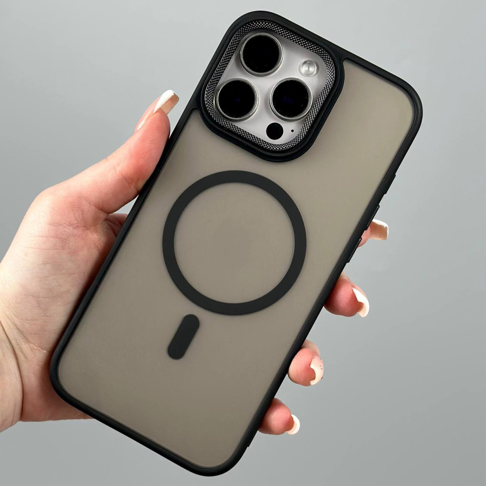 Накладка Matte Corrugated Camera Magnetic iPhone 12-12 Pro