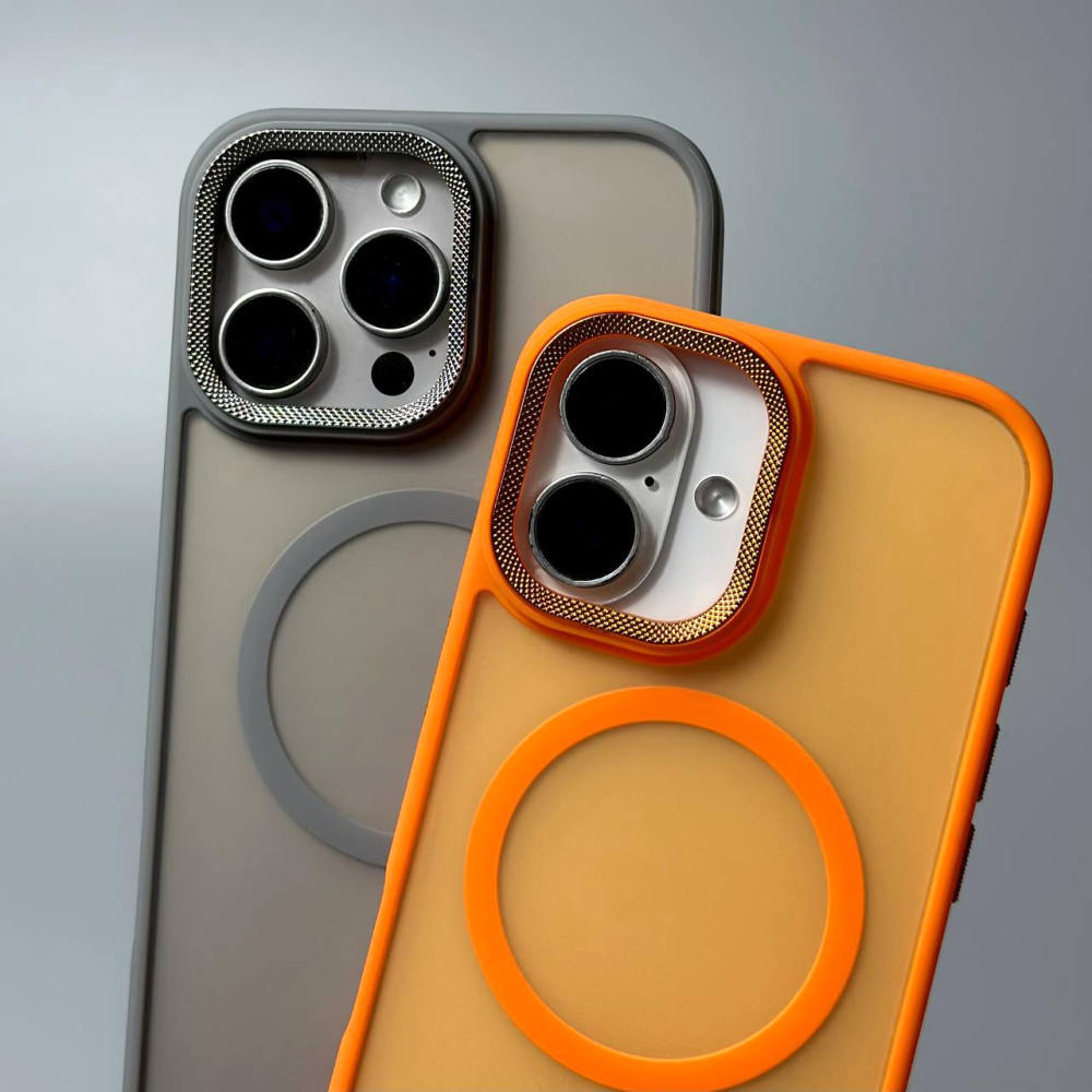 Накладка Matte Corrugated Camera Magnetic iP 16 Pro Max