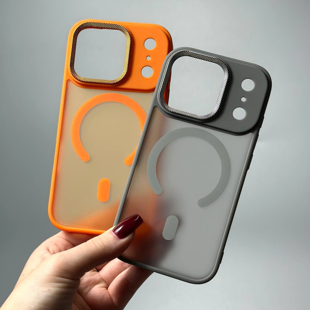 Накладка Matte Corrugated Camera Magnetic iP 16 Pro Max