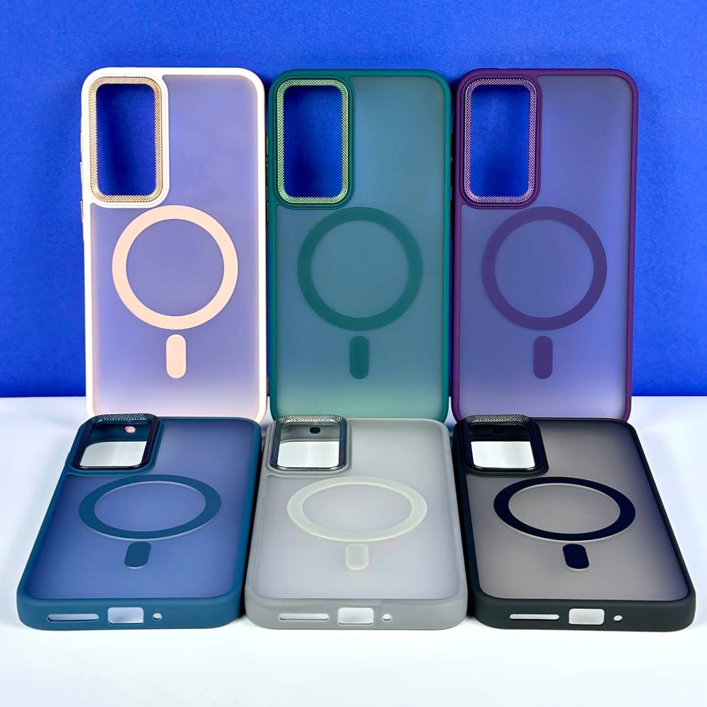 Накладка Matte Corrugated Camera Magnetic РОЗПРОДАЖ Samsung A55 5G