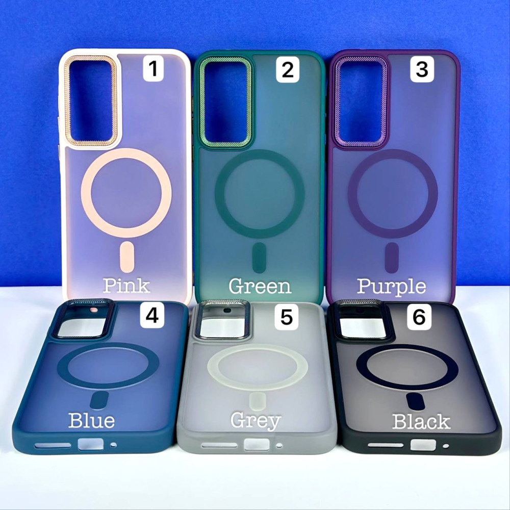 Накладка Matte Corrugated Camera Magnetic РОЗПРОДАЖ Samsung A55 5G