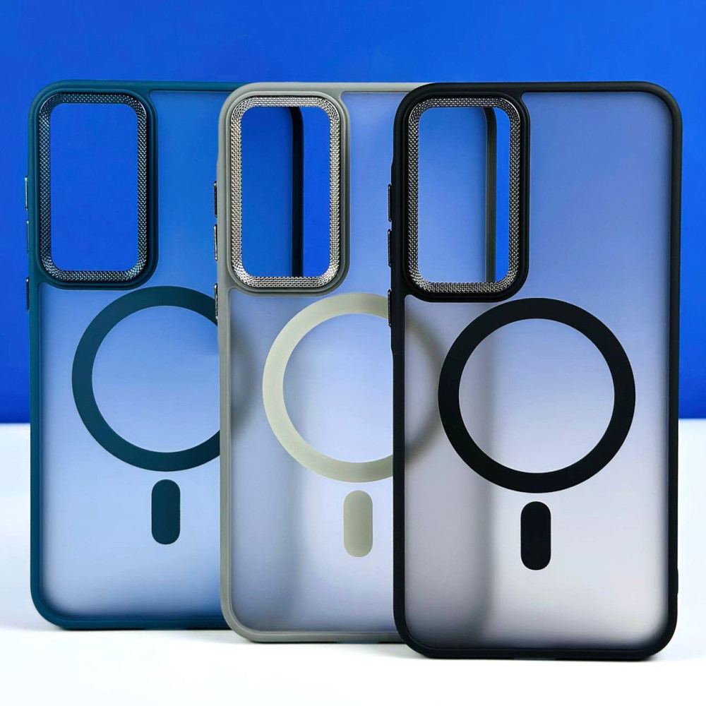 Накладка Matte Corrugated Camera Magnetic РОЗПРОДАЖ Samsung A55 5G