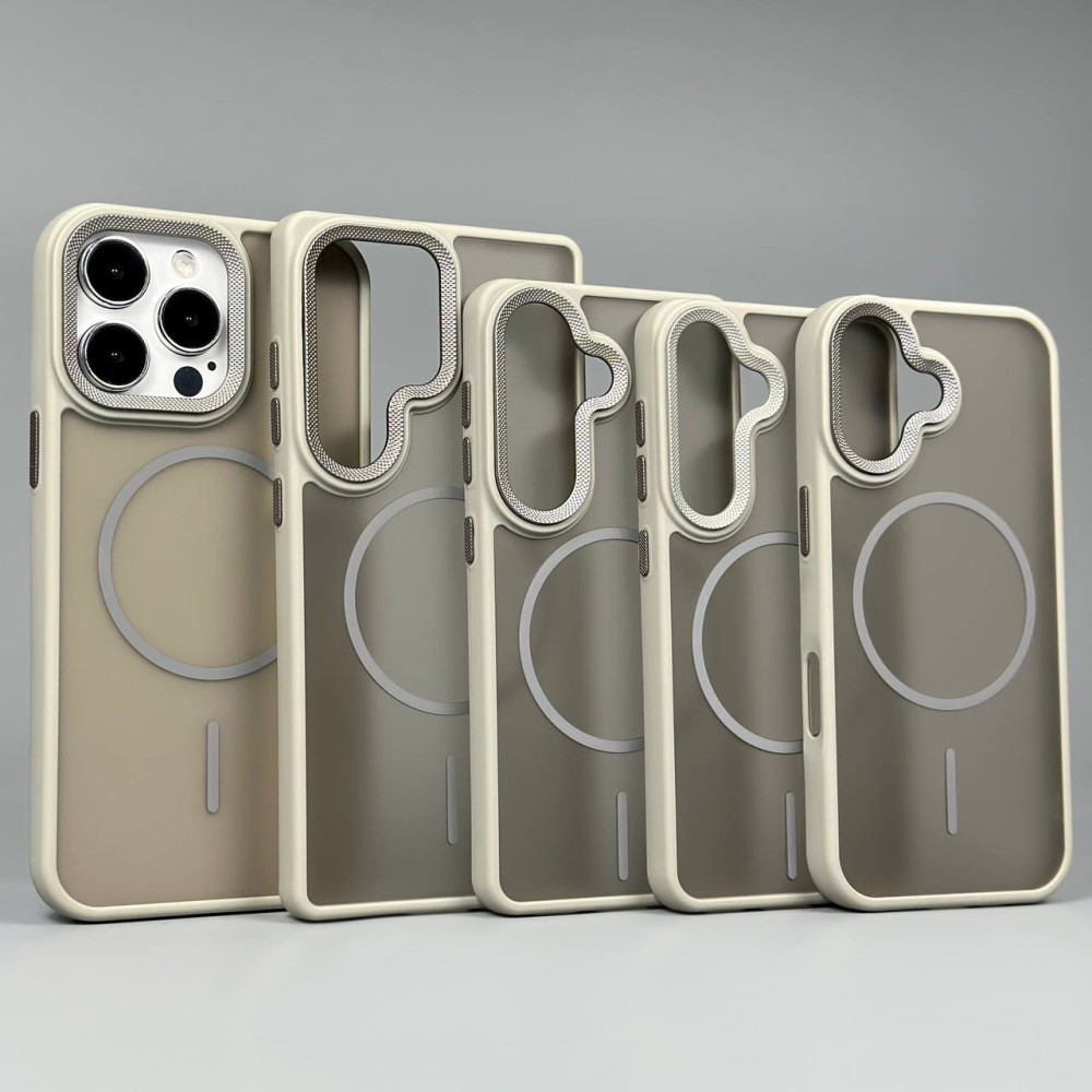 Накладка Matte Corrugated Camera Thin Magnetic iPhone 14 Pro Max