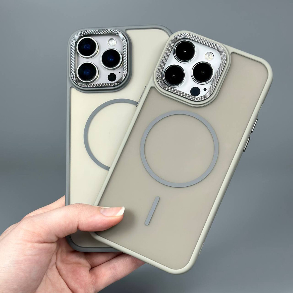 Накладка Matte Corrugated Camera Thin Magnetic iPhone 14 Pro Max