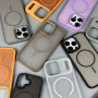 Накладка Matte Corrugated Camera Thin Magnetic iPhone 14 Pro Max