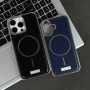 Накладка Matte Leather Chrome Sides Magnetic iPhone 11 Pro