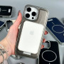 Накладка Matte Leather Chrome Sides Magnetic iPhone 11 Pro