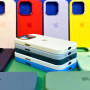 Накладка Premium quality Silicone Case+Metal AG+MagSafe+BOX iPhone 13 (2021) 