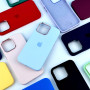 Накладка Premium quality Silicone Case+Metal AG+MagSafe+BOX iPhone 14 Plus (2022) 6.7