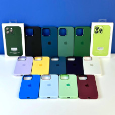 Накладка Premium quality Silicone Case+Metal AG+MagSafe+BOX iPhone 12-12 Pro (2020) 6.1