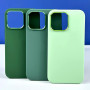 Накладка Premium quality Silicone Case+Metal AG+Magnetic+BOX LOGO iPhone 14 Plus