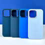 Накладка Premium quality Silicone Case+Metal AG+Magnetic+BOX LOGO iPhone 14 Plus