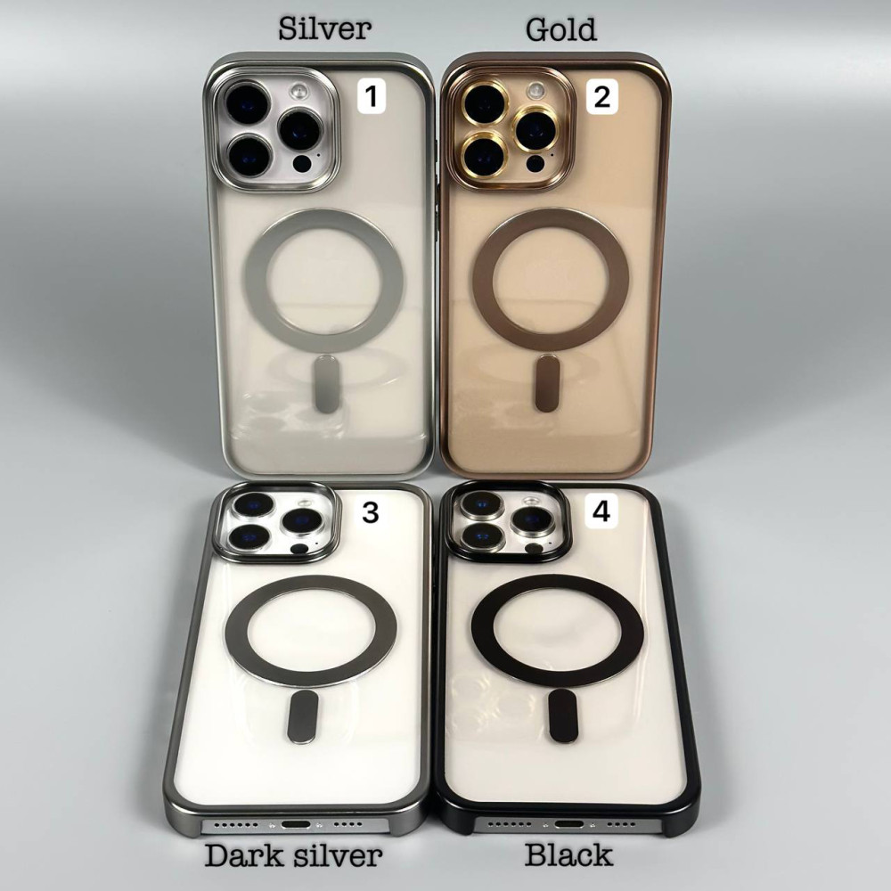 Накладка Metallic Paint Magnetic case Samsung S24 Plus-S25 Plus