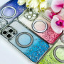 Накладка Ombre Glitter Crystal MagSafe iPhone 15