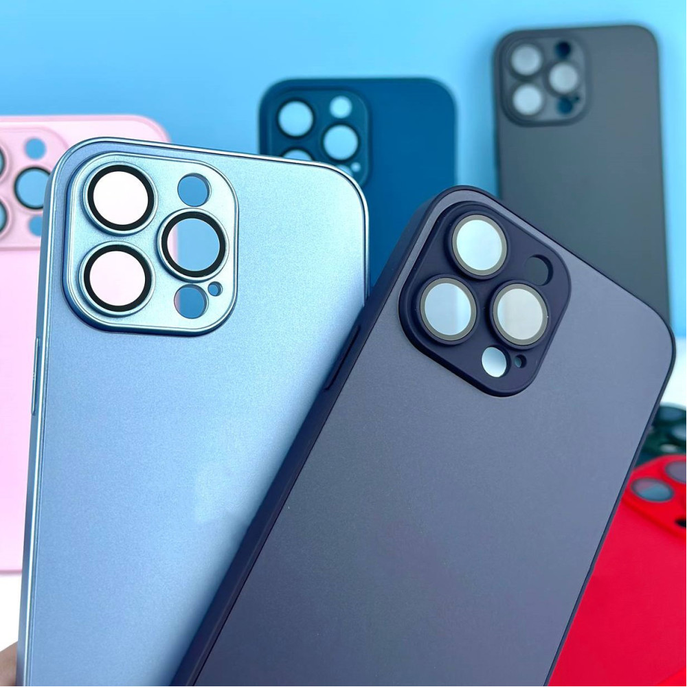 Накладка Silicone Case AG-Glass Sapphine Lens Box Separate Camera LOGO iPhone 11 Pro Max