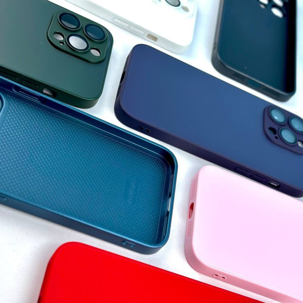 Накладка Silicone Case AG-Glass Sapphine Lens Box Separate Camera LOGO iPhone 11 Pro Max