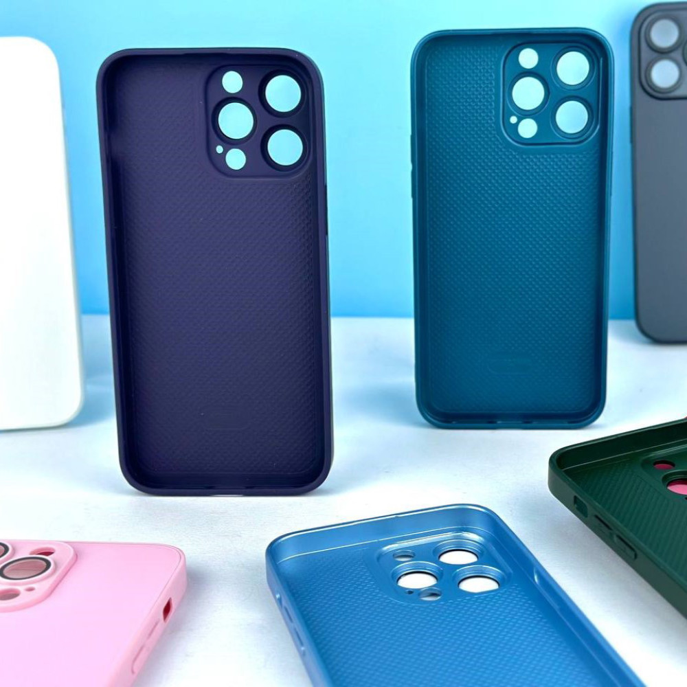 Накладка Silicone Case AG-Glass Sapphine Lens Box Separate Camera LOGO iPhone 11 Pro Max