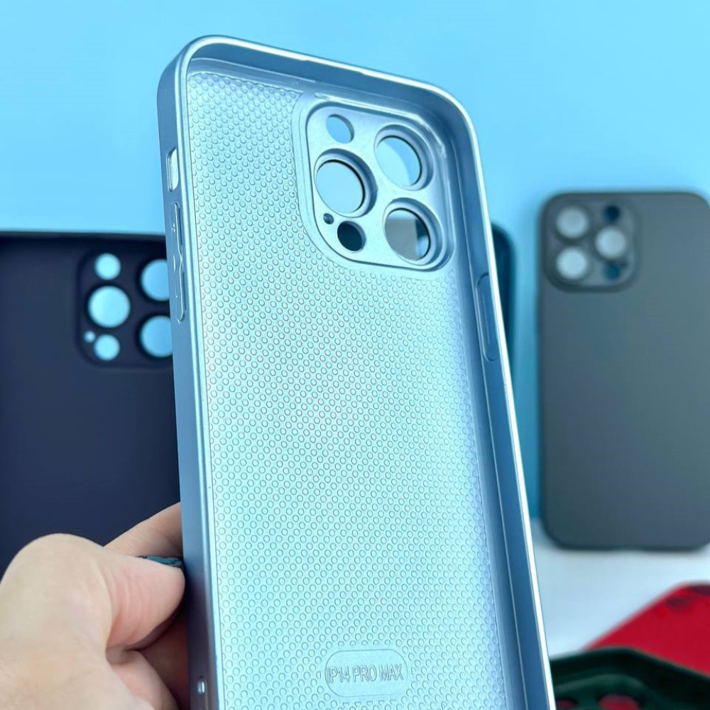 Накладка Silicone Case AG-Glass Sapphine Lens Box Separate Camera LOGO iPhone 11 Pro Max