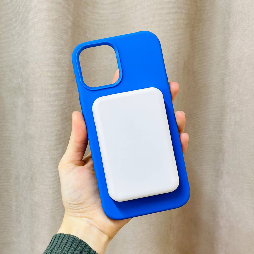Накладка Silicone Case In The Box LOGO+Magnetic iPhone 13 Pro
