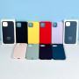 Накладка Silicone Case In The Box LOGO+Magnetic iPhone 14 Pro