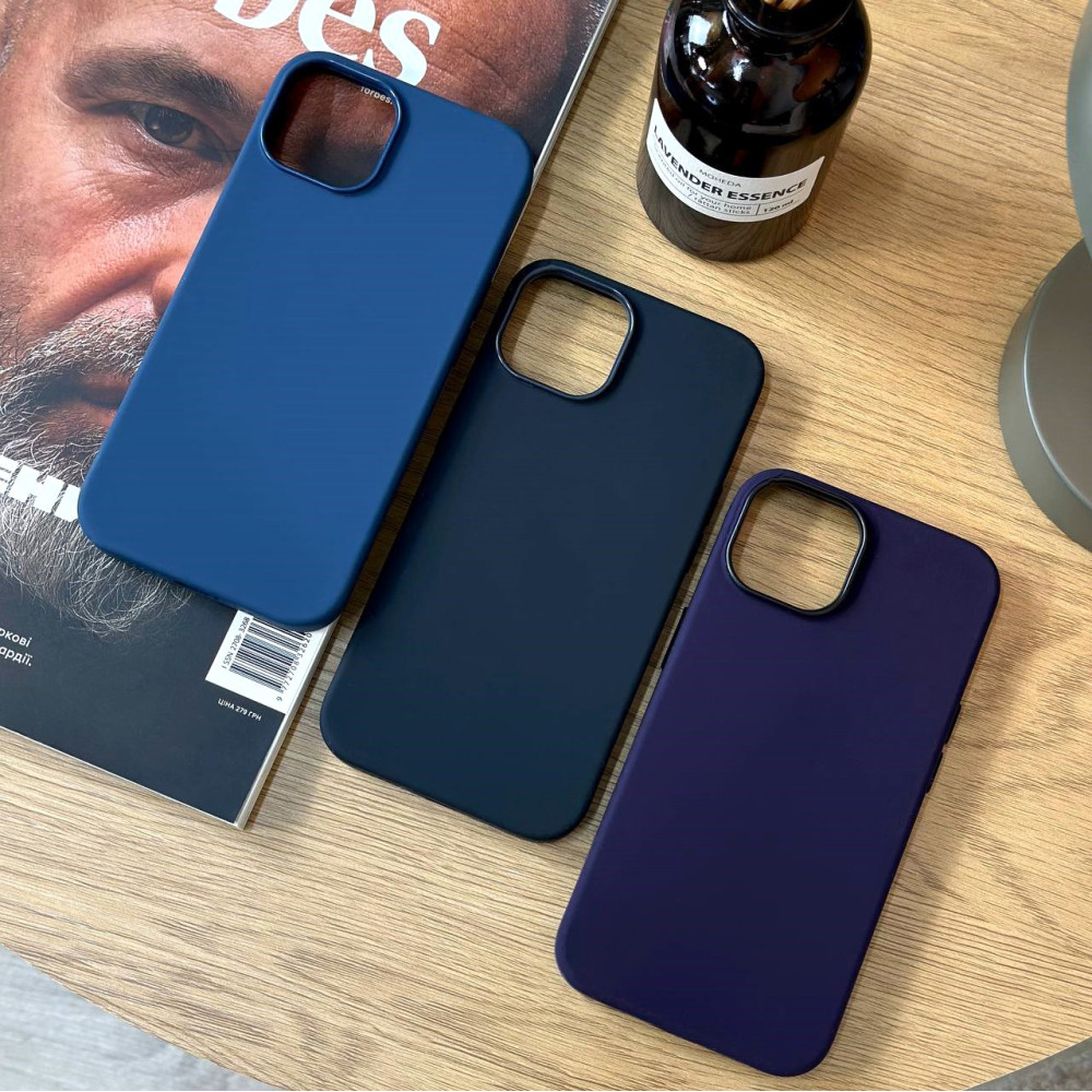 Накладка Silicone Case In The Box LOGO+Magnetic iPhone 14 Pro