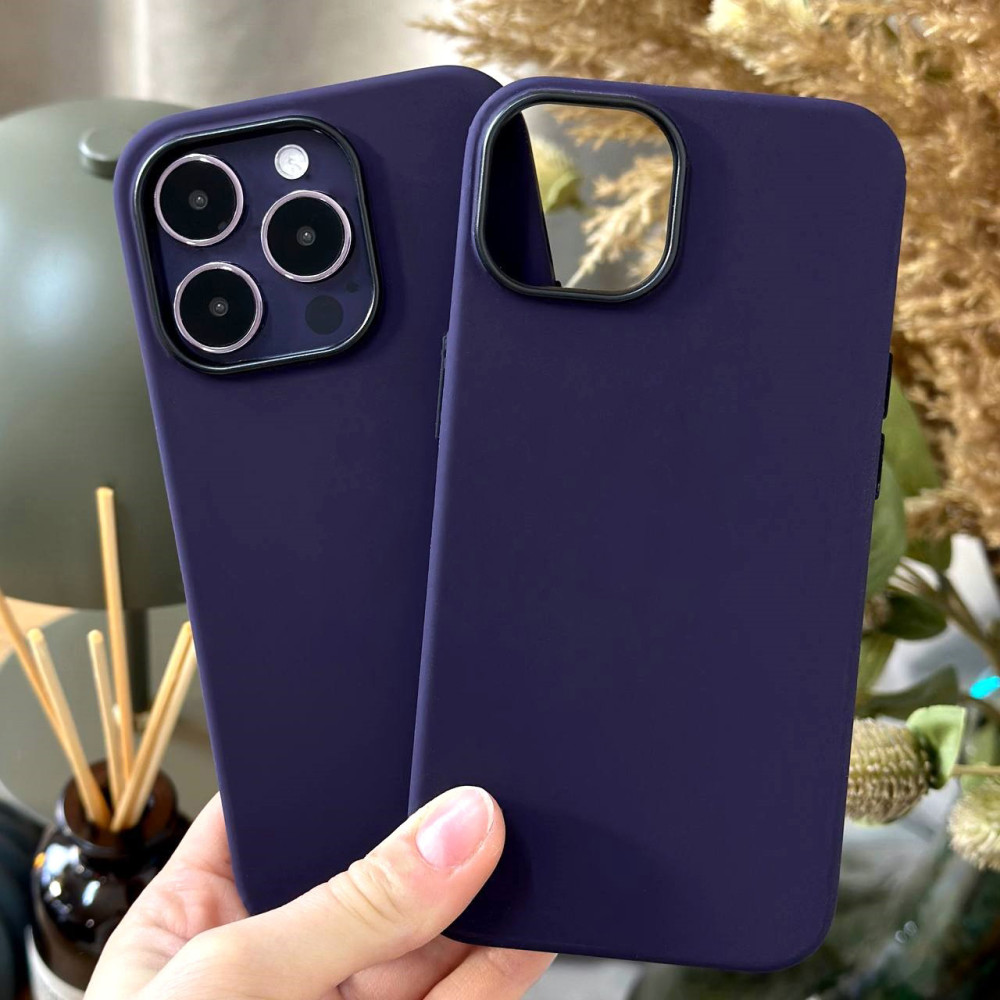 Накладка Silicone Case In The Box LOGO+Magnetic iPhone 14 Pro