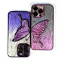 Накладка Shiny Butterflies Ombre iPhone 14 Pro Max