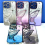 Накладка Shiny Butterflies Ombre iPhone 13