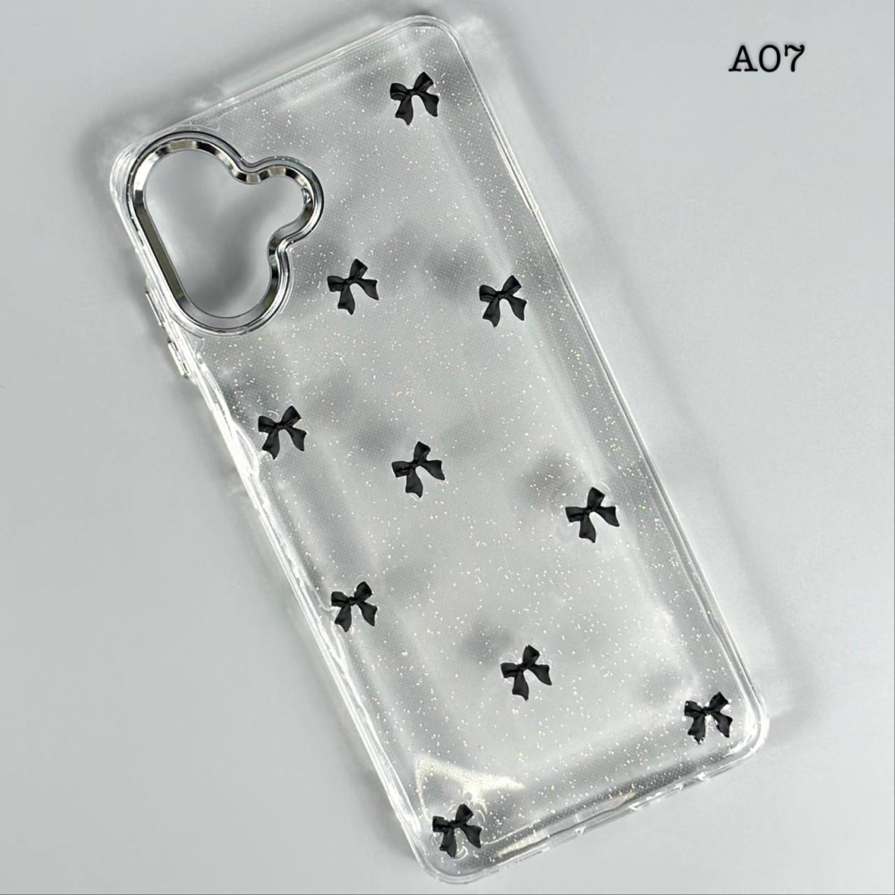 Накладка Shiny Crystal Colored Bow РОЗПРОДАЖ Samsung A07-А08