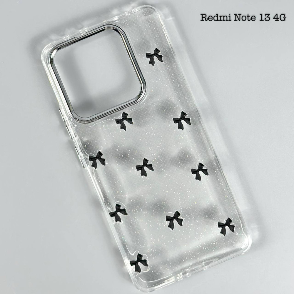 Накладка Shiny Crystal Colored Bow Xiaomi Redmi Note 13