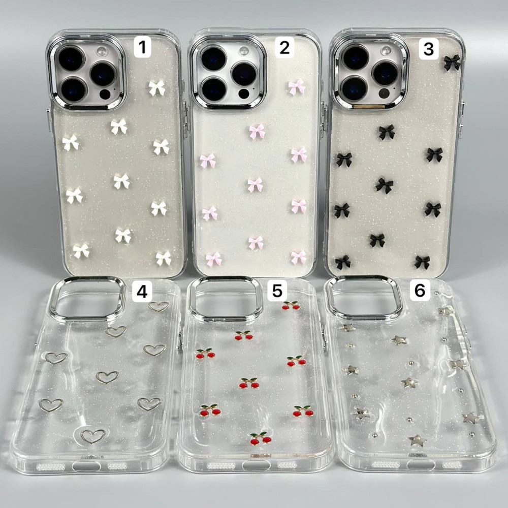 Накладка Shiny Crystal Colored Bow iPhone 16e