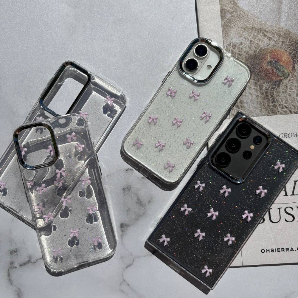 Накладка Shiny Crystal Colored Bow iPhone 16e