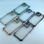 Накладка Shockproof Electroplated Side Colors iPhone Xs Max 6.5"