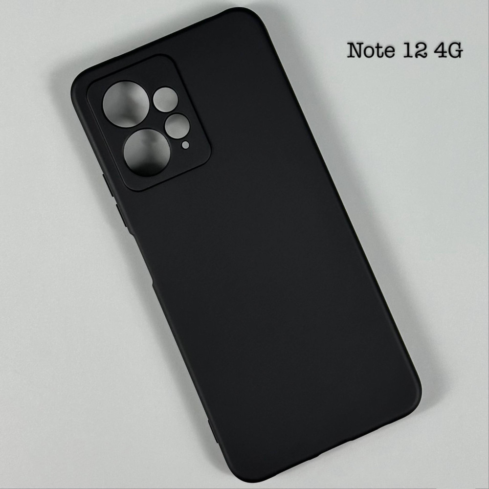 Накладка Silicone Case Cover (No Logo) Xiaomi Redmi Note 12 4G