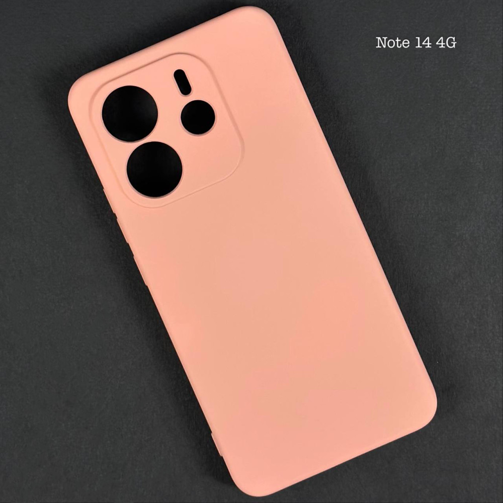 Накладка Silicone Case Cover (No Logo) Xiaomi Redmi Note 14 4G