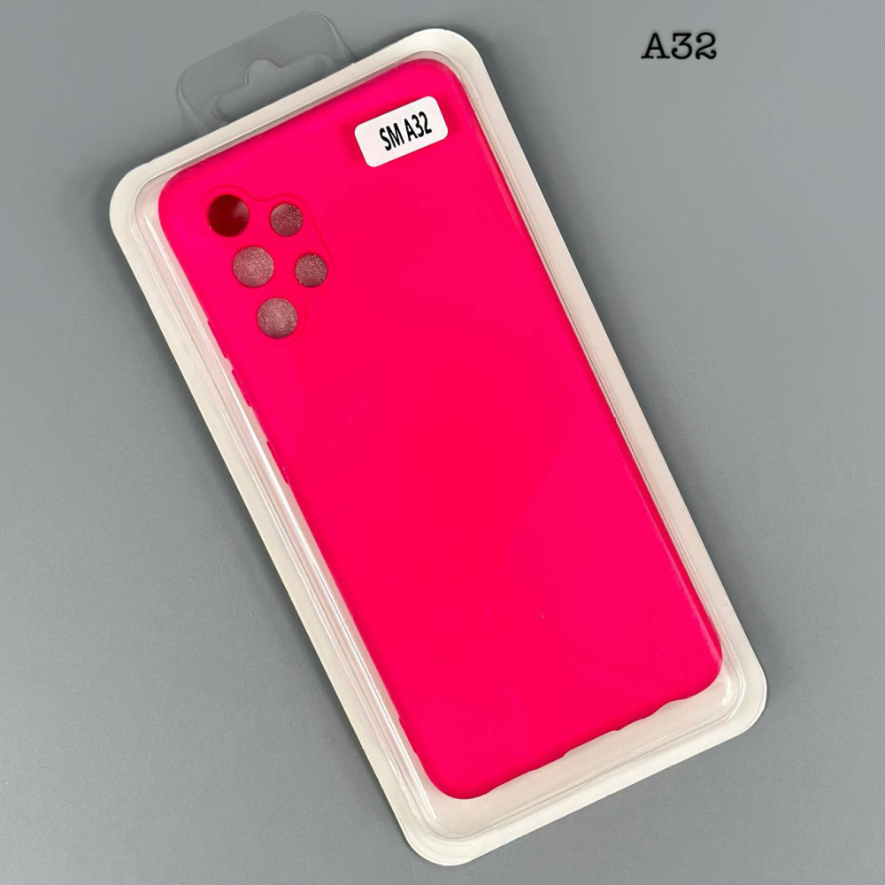 Накладка Silicone Case Cover (No Logo) Box Samsung A32