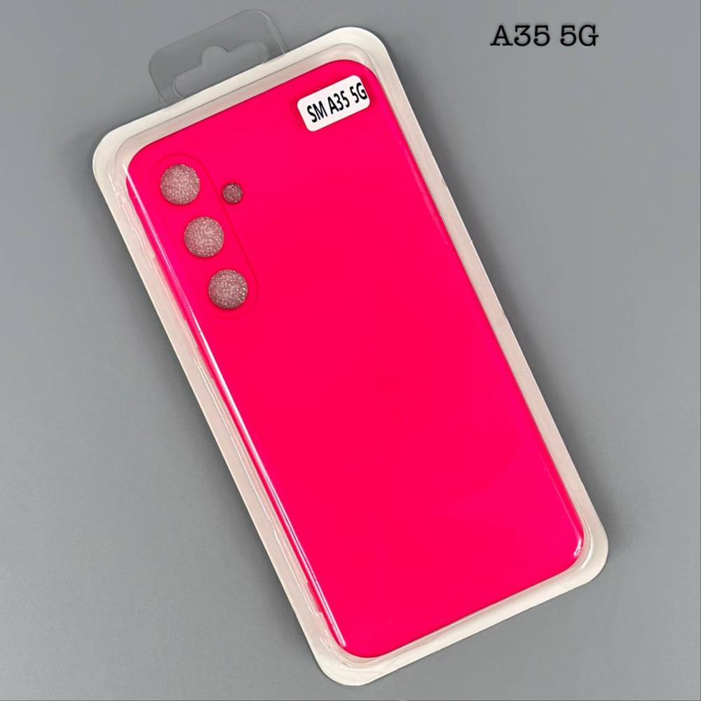 Накладка Silicone Case Cover (No Logo) Box Samsung A35 4G-5G