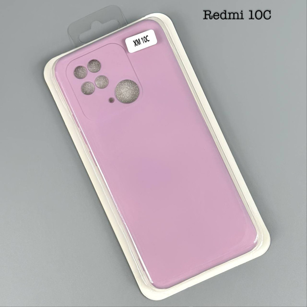 Накладка Silicone Case Cover (No Logo) Box Xiaomi Redmi 10C