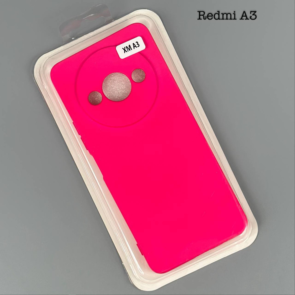 Накладка Silicone Case Cover (No Logo) Box Xiaomi Redmi A3