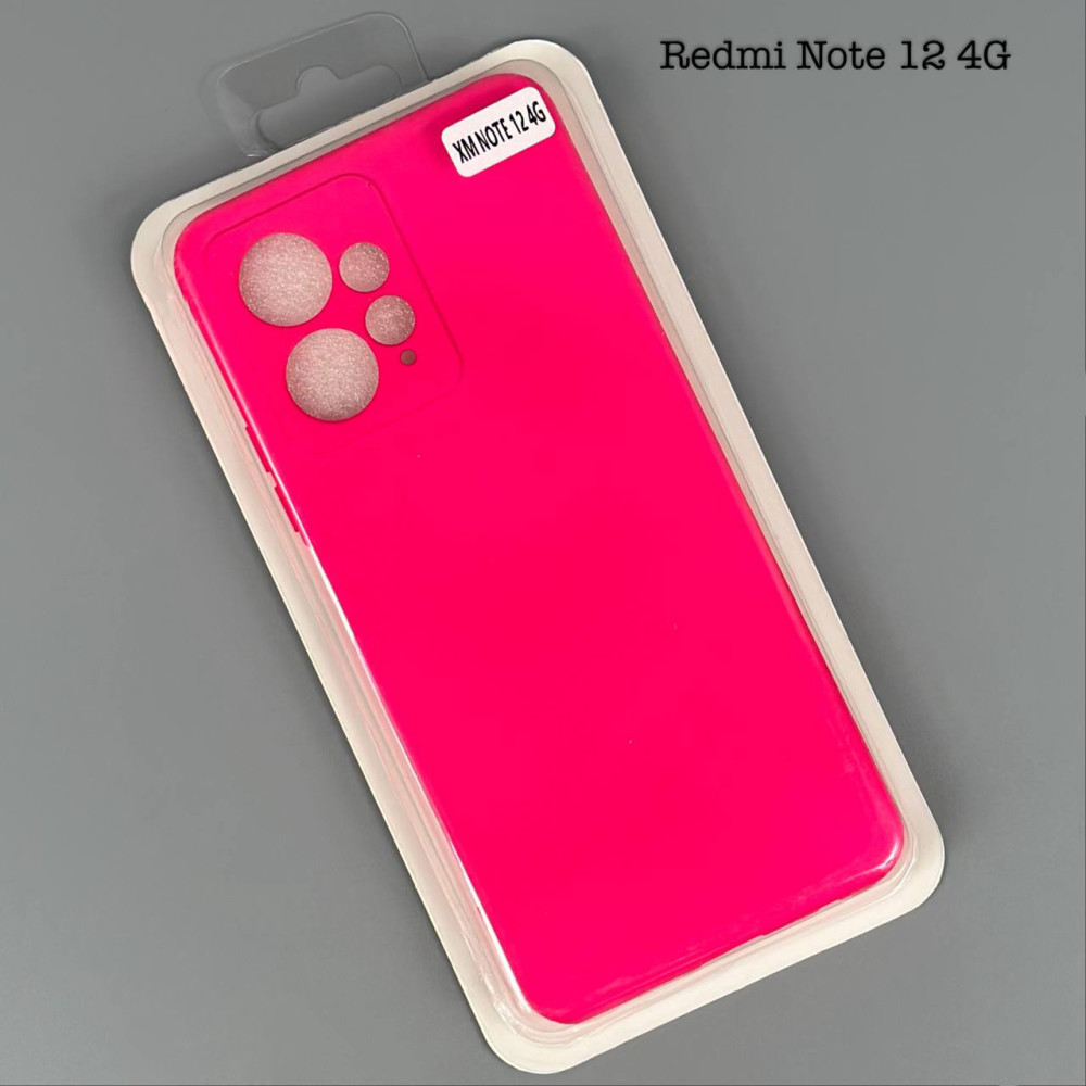 Накладка Silicone Case Cover (No Logo) Box Xiaomi Redmi Note 12