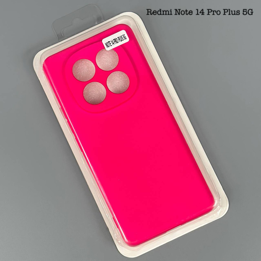 Накладка Silicone Case Cover (No Logo) Box Xiaomi Redmi Note 14 Pro Plus 5G