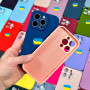 Накладка Silicone Case Full Camera Protective LOGO iPhone 11 Pro Max (Дизайн 12-13)