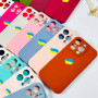 Накладка Silicone Case Full Camera Protective LOGO iPhone 11 Pro Max (Дизайн 12-13)