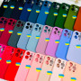 Накладка Silicone Case Full Camera Protective LOGO iPhone 11 Pro Max (Дизайн 12-13)