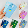 Накладка Silicone Case Full Camera Protective LOGO iPhone 11 Pro Max (Дизайн 12-13)