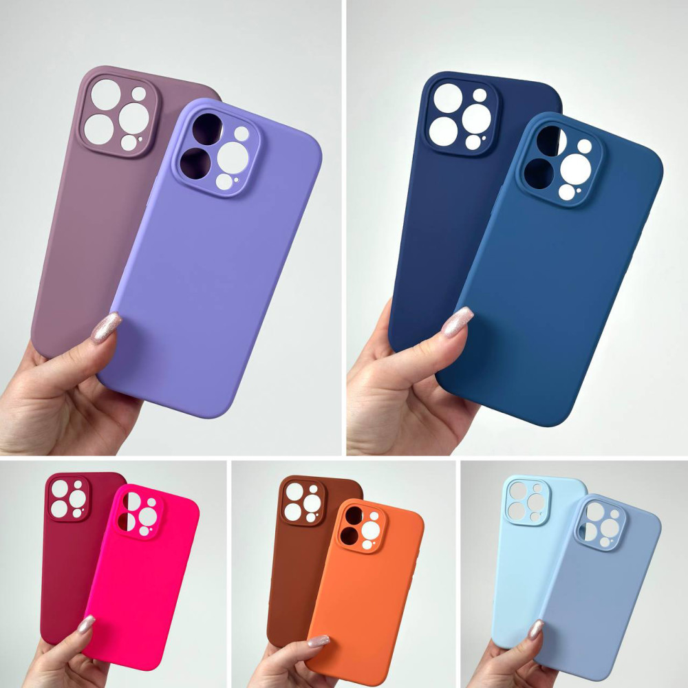 Накладка Silicone Case Full Camera Protective (NO LOGO) iPhone 12 Pro