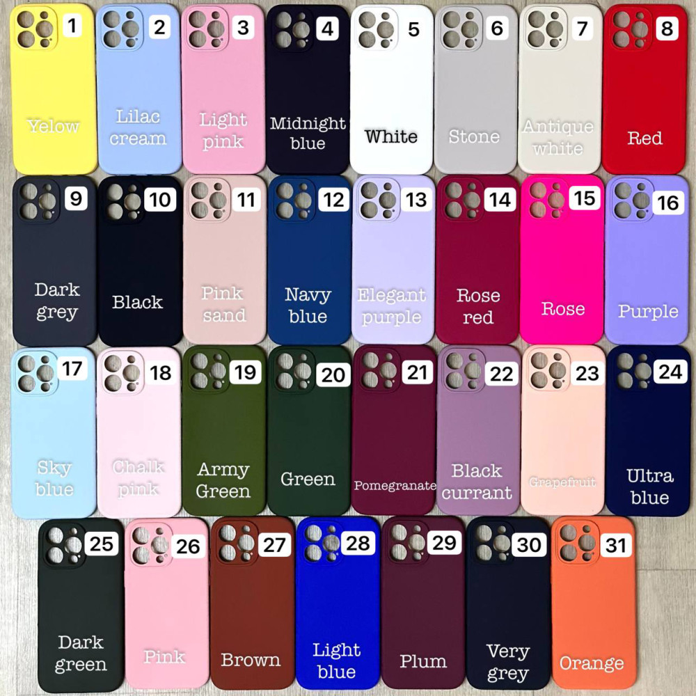 Накладка Silicone Case Full Camera Protective (NO LOGO) iPhone 12 Pro