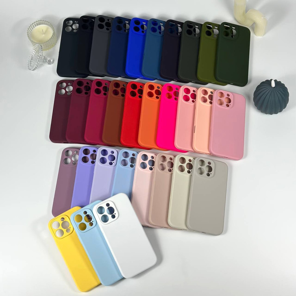 Накладка Silicone Case Full Camera Protective (NO LOGO) iPhone 12 Pro