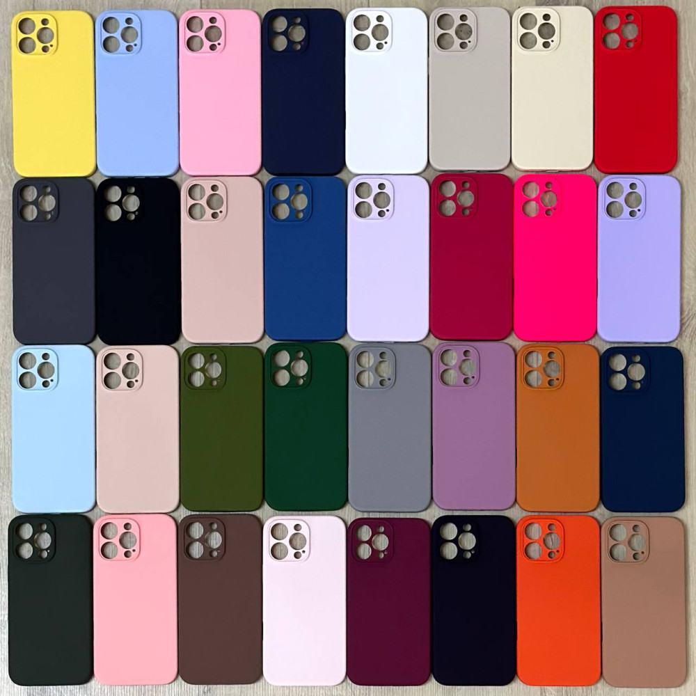Накладка Silicone Case Full Camera Protective (NO LOGO) iP 16 Pro