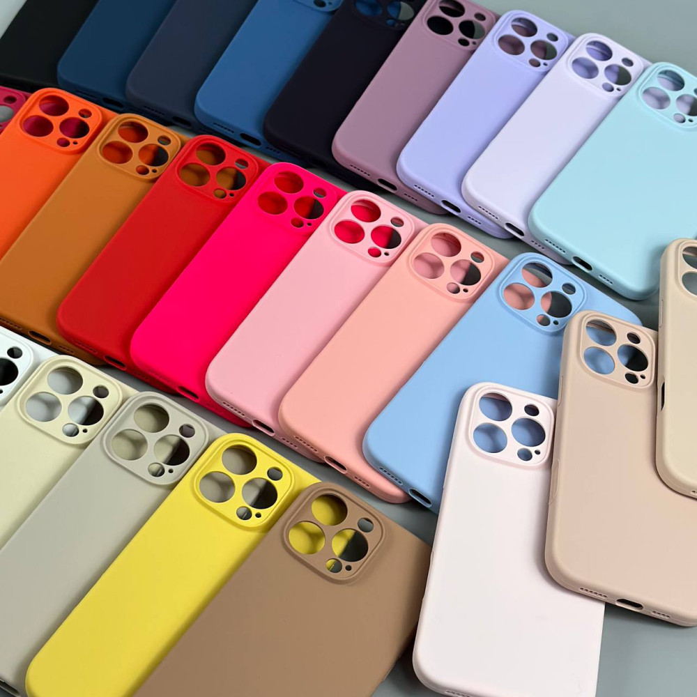 Накладка Silicone Case Full Camera Protective (NO LOGO) iP 16 Pro